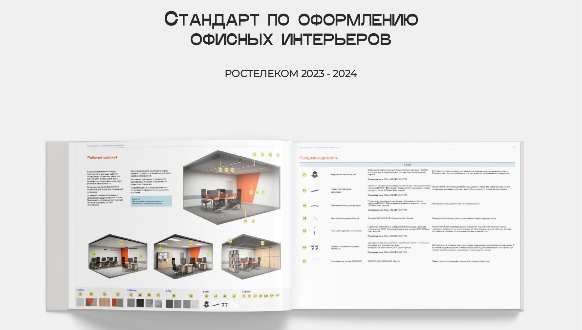 РОСТЕЛЕКОМ. РУКОВОДСТВО ПО ОФОРМЛЕНИЮ ИНТЕРЬЕРОВ